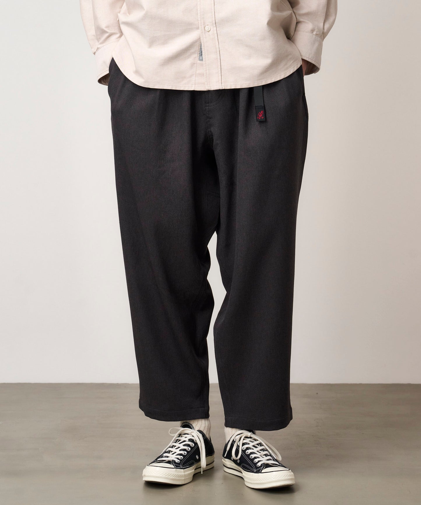 WOOL LIKE WIDE TAPERED PANT｜ウールライクテーパードパンツ