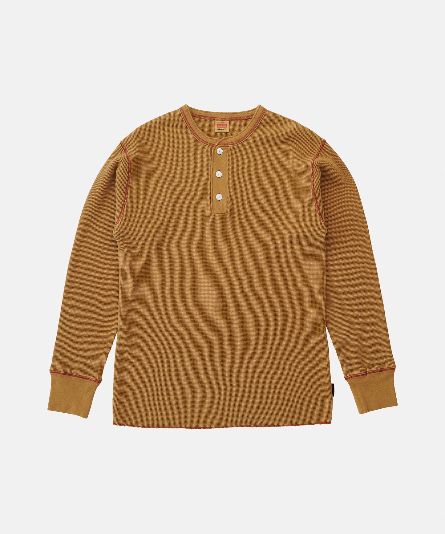 Healthknit WAFFLE HENLEY｜ヘルスニットワッフルヘンリー