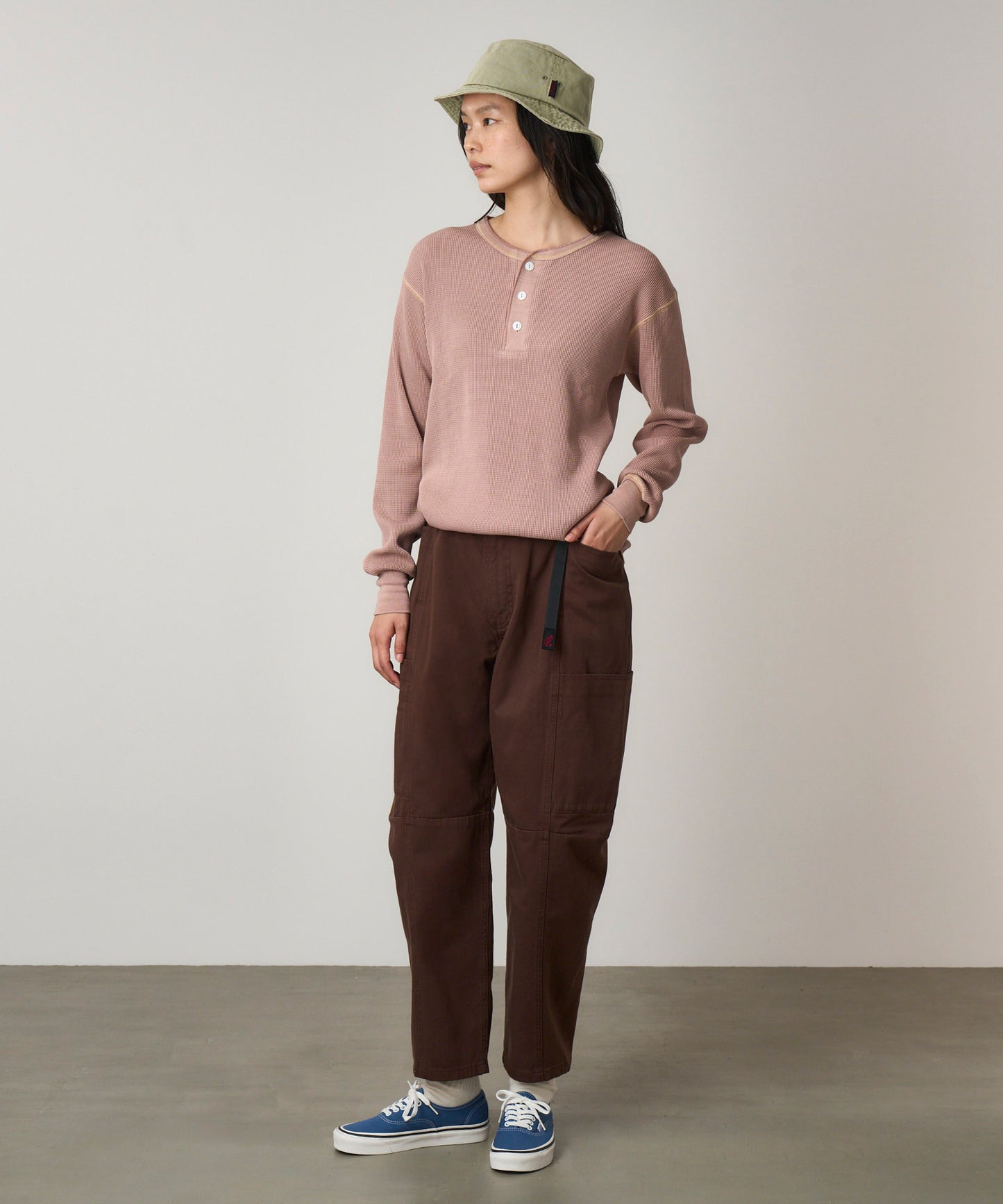 Healthknit WAFFLE HENLEY｜ヘルスニットワッフルヘンリー