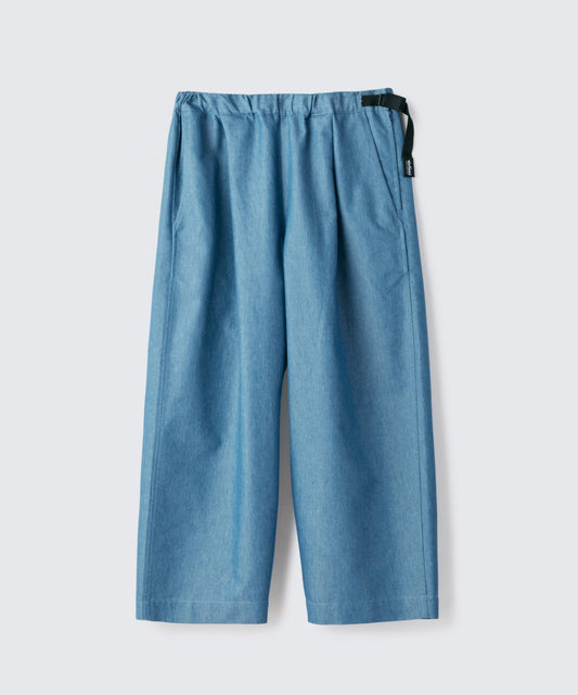 ナノテックス デニム タック ワイドパンツ│NANOTEX DENIM TUCK WIDE PANTS＜USED＞