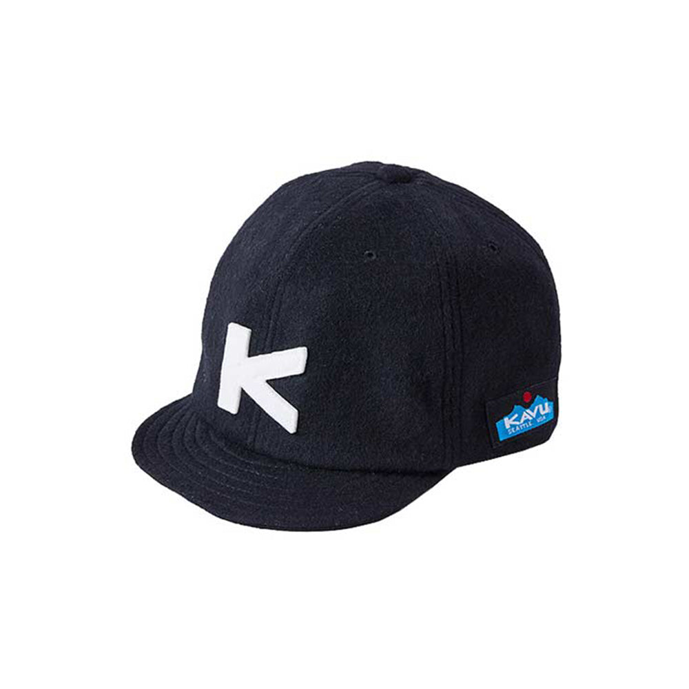 [KAVU カブ―] K's Baseball Cap | キッズ ベースボールキャップ(ウール) [Black]