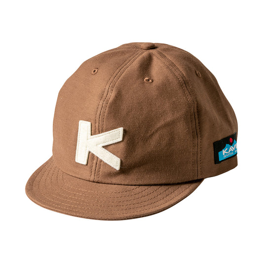[KAVU カブ―] Back stain Base Ball Cap | バックサテンベースボールキャップ [Brown ]