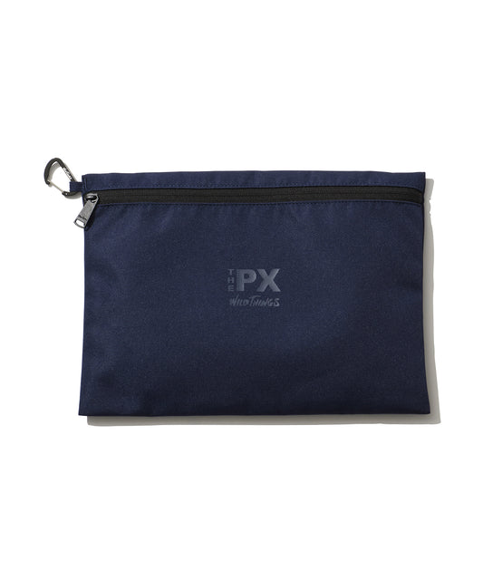 [WILD THINGS ワイルドシングス] THE PX MULTI POUCH A4｜マルチポーチ(A4)＜NAVY＞