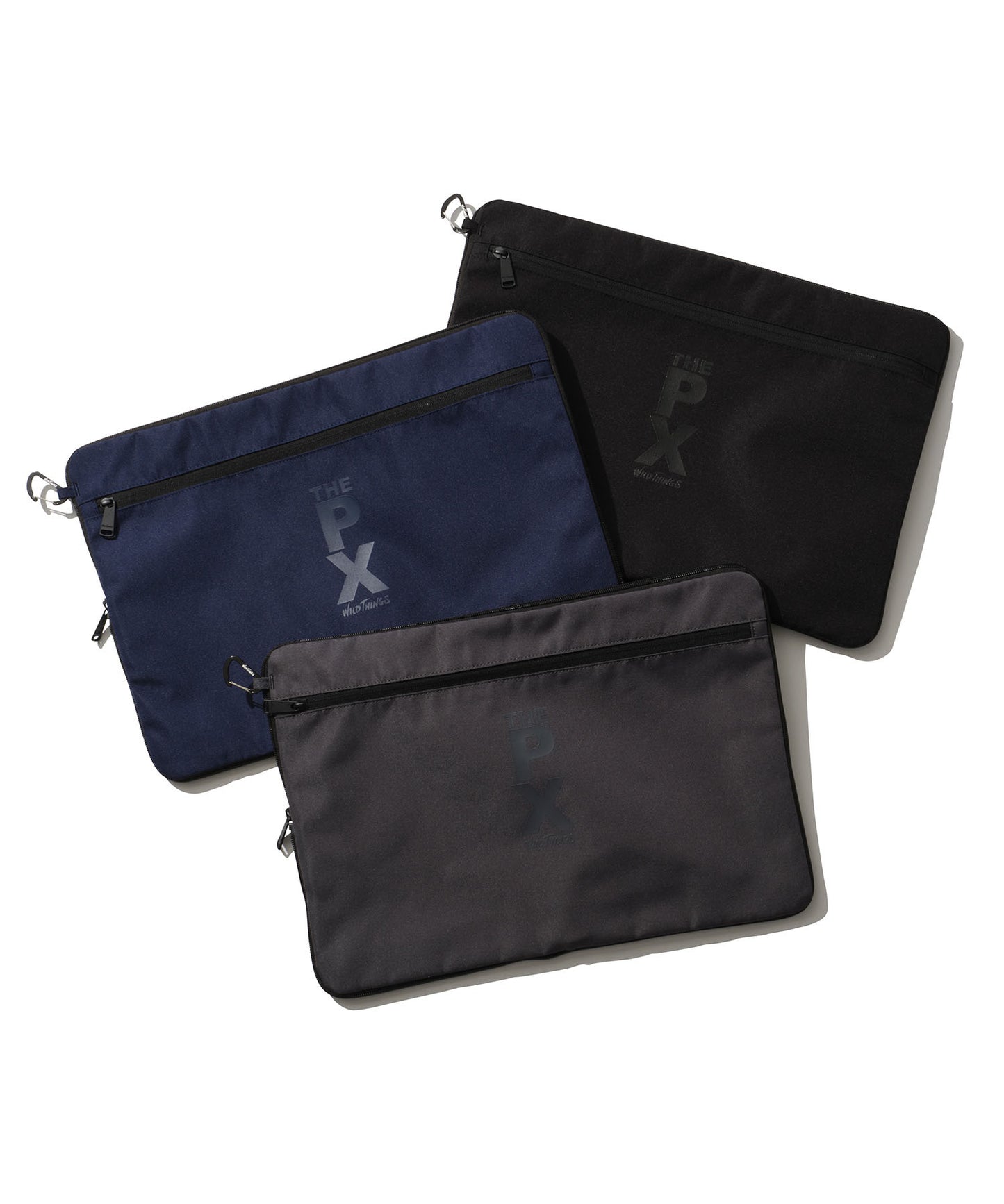 [WILD THINGS ワイルドシングス] THE PX MULTI POUCH A3｜マルチポーチ(A3)＜F.GREY＞
