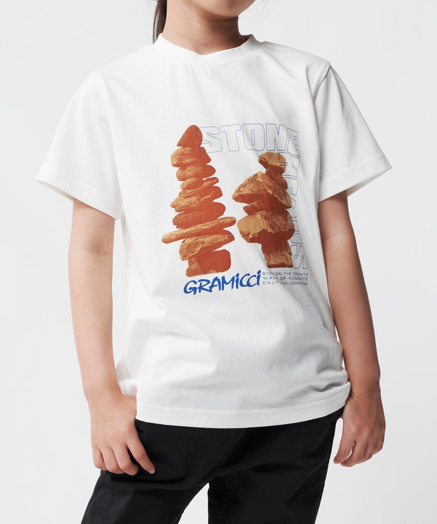 [GRAMICCI グラミチ] KIDS STONEHEADS TEE |  キッズストーンヘッズTシャツ [キッズサイズ]