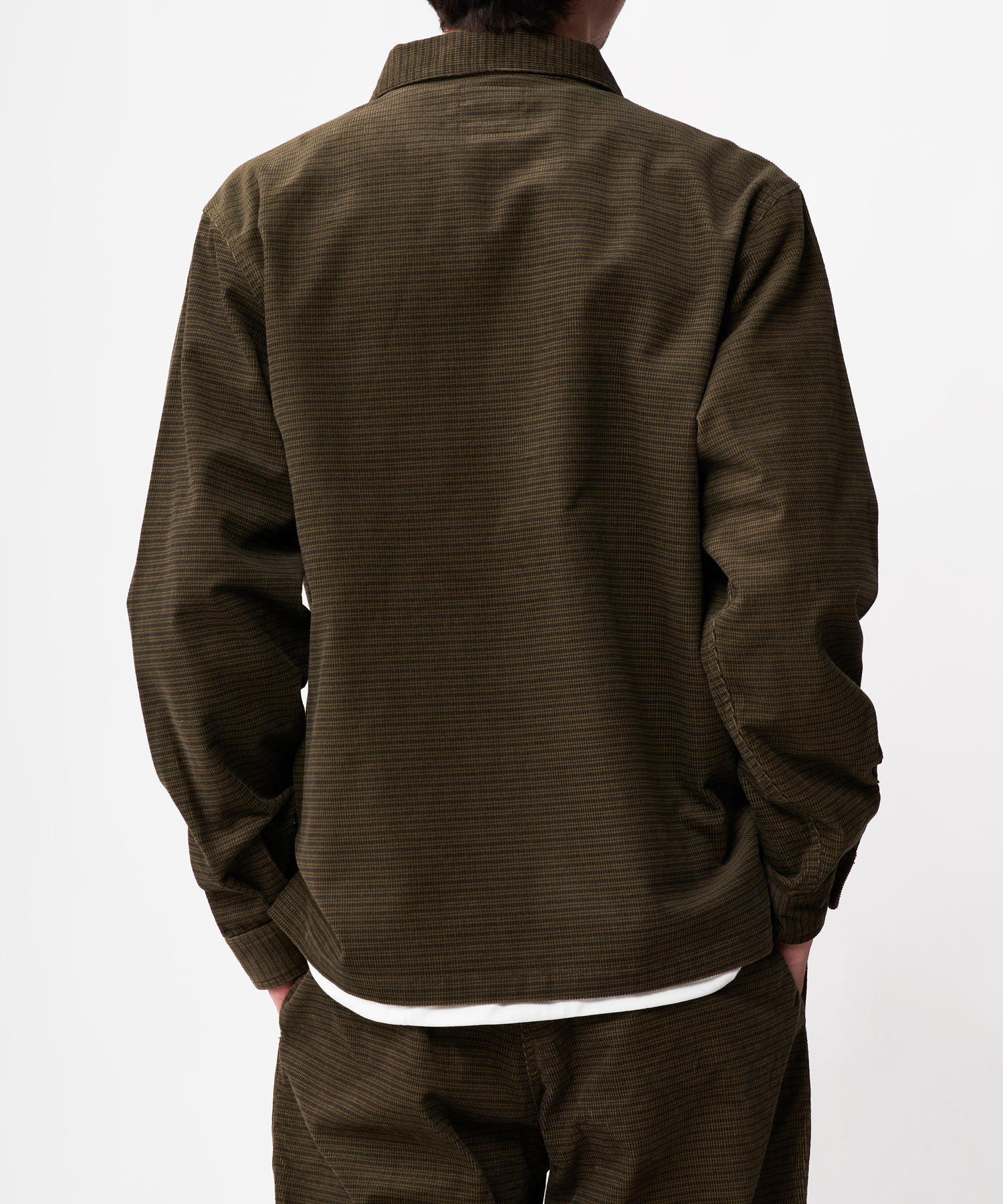 ネット買付 Gramicci グラミチ 【SALE】G2FM-J022 GRID CORD ZIP SHIRT