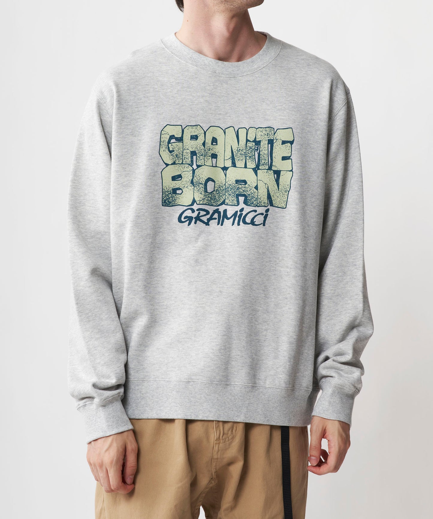 [GRAMICCI グラミチ] GRANITE BORN SWEATSHIRT | グラニットボーンスウェットシャツ