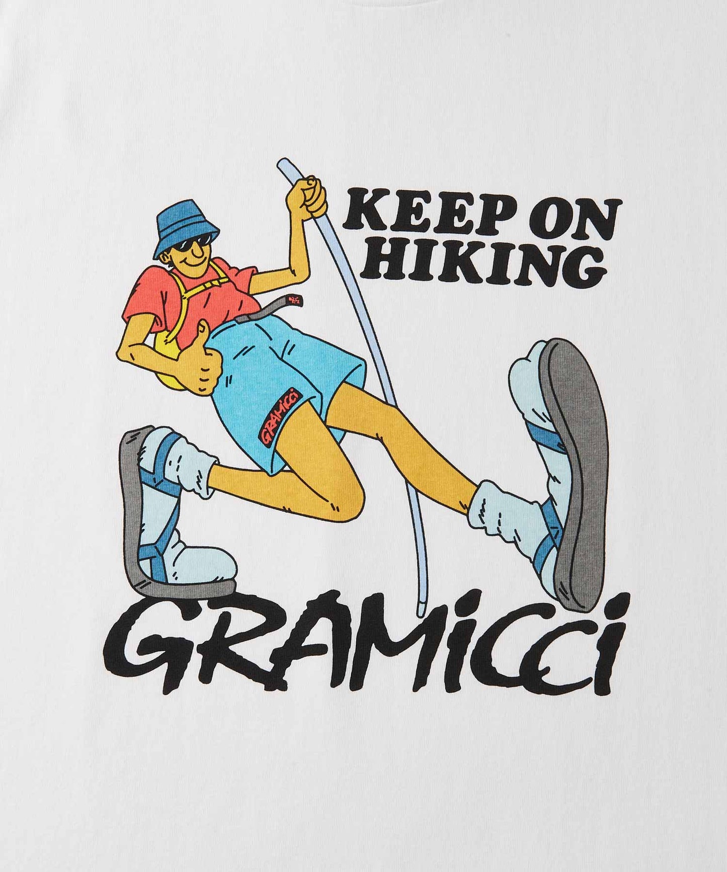 [GRAMICCI グラミチ] KEEP ON HIKING TEE | キープオンハイキングTシャツ