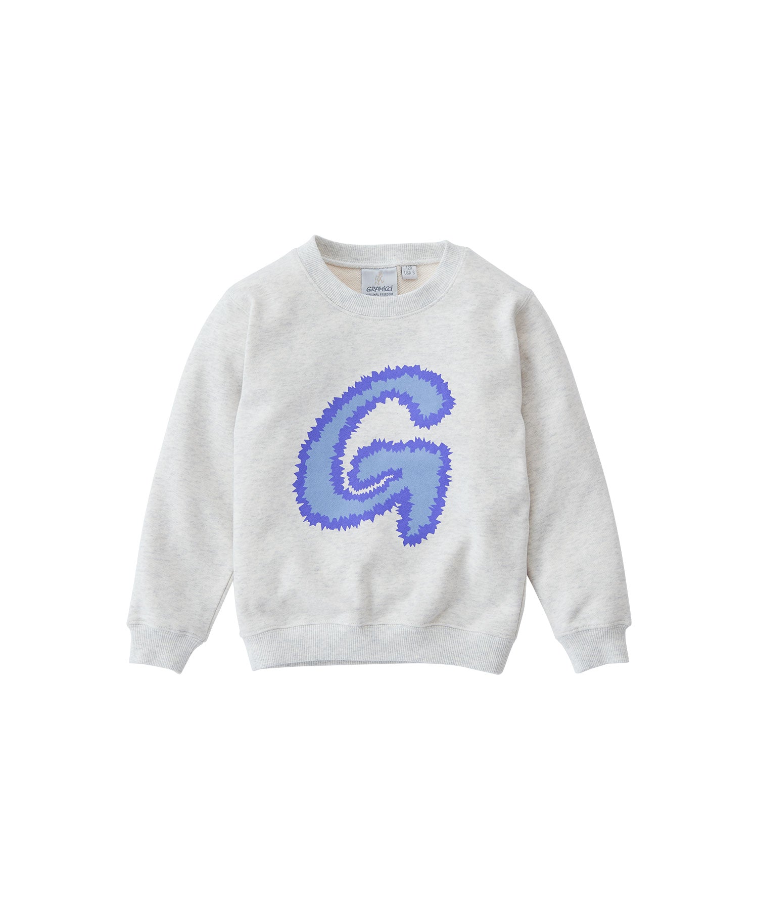 [GRAMICCI グラミチ] KIDS FUZZY G-LOGO SWEATSHIRT | キッズファジーGロゴスウェットシャツ [キッズサイズ]