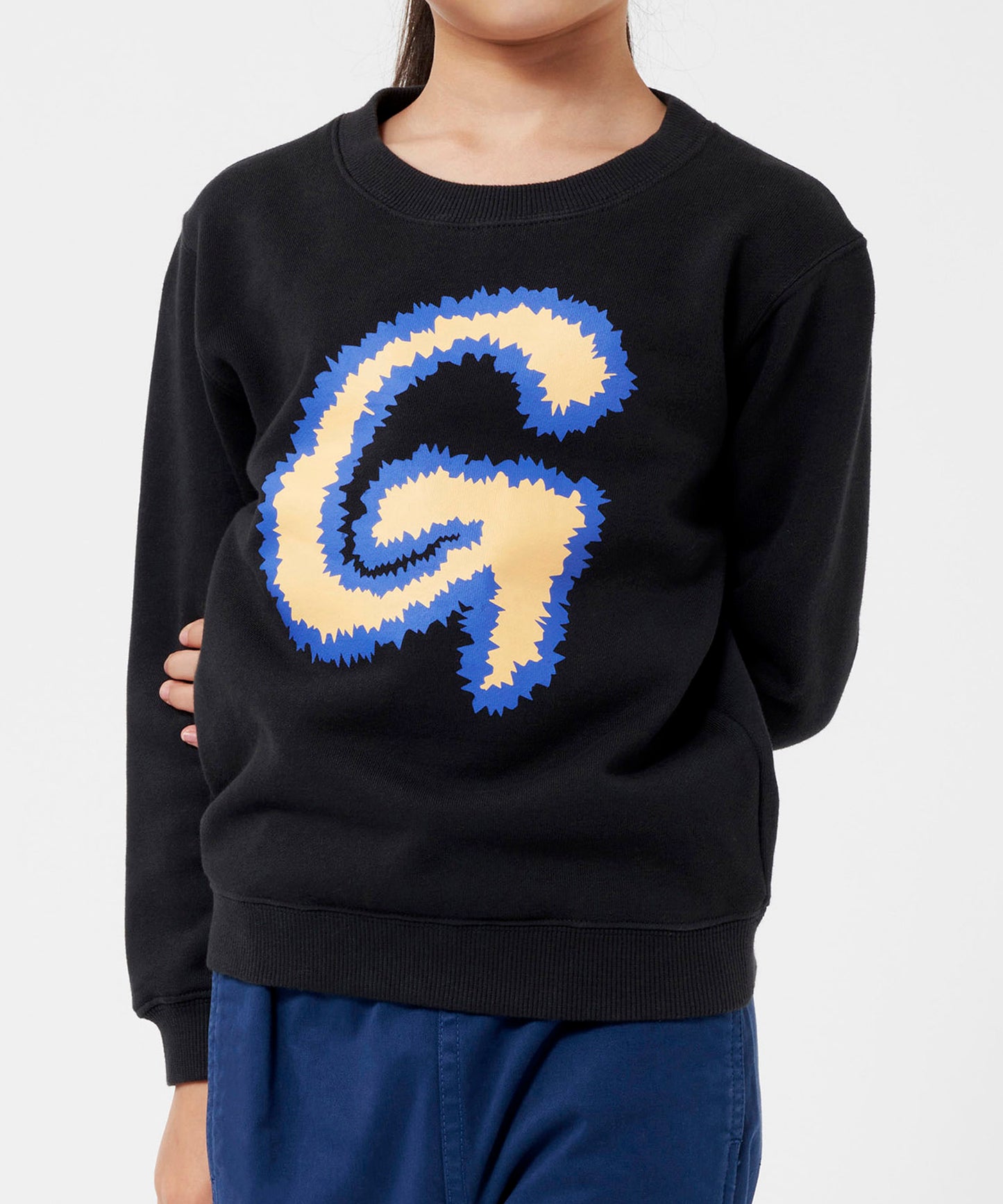 [GRAMICCI グラミチ] KIDS FUZZY G-LOGO SWEATSHIRT | キッズファジーGロゴスウェットシャツ [キッズサイズ]