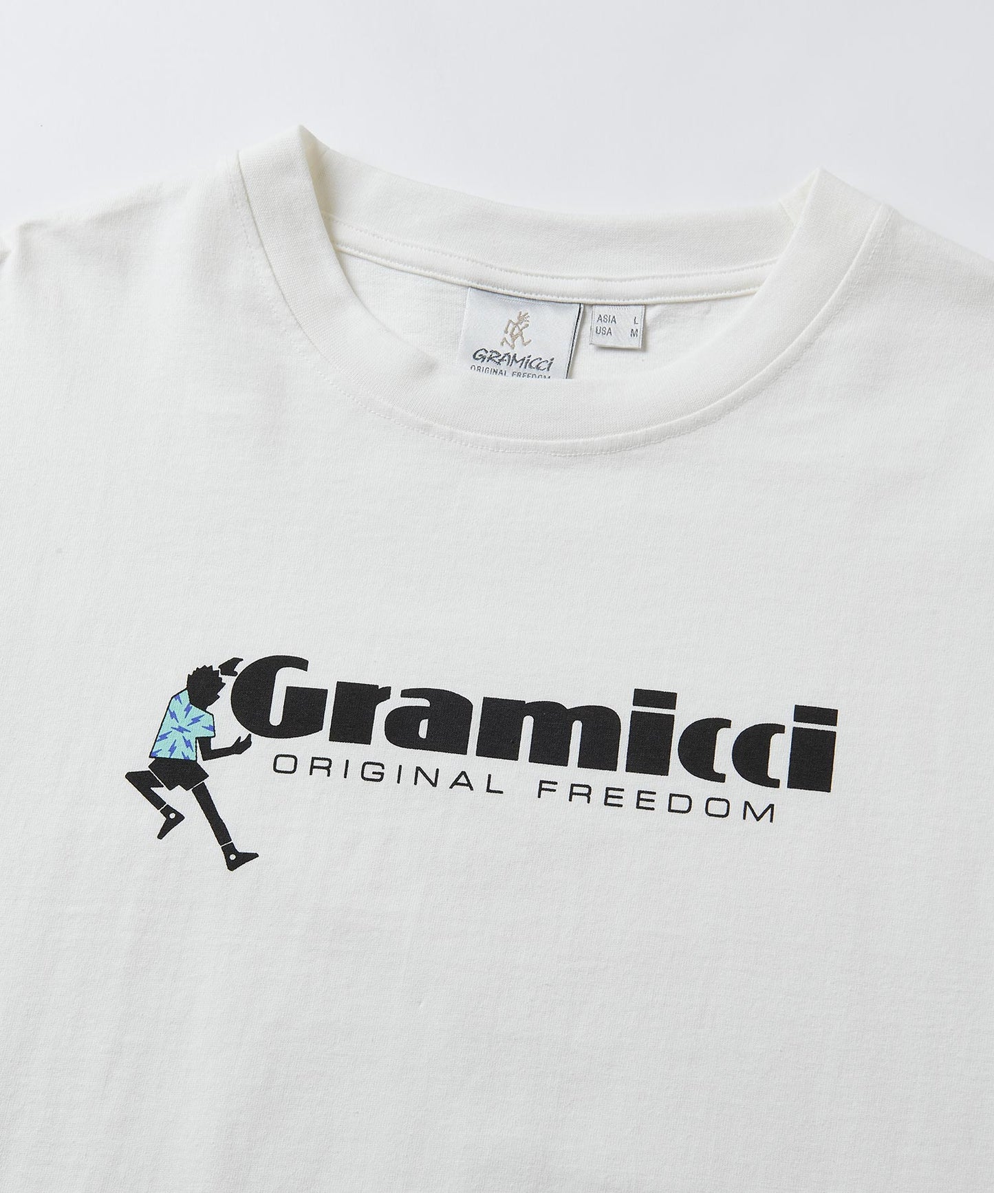 [GRAMICCI グラミチ] DANCING MAN TEE｜ダンシングマンTシャツ