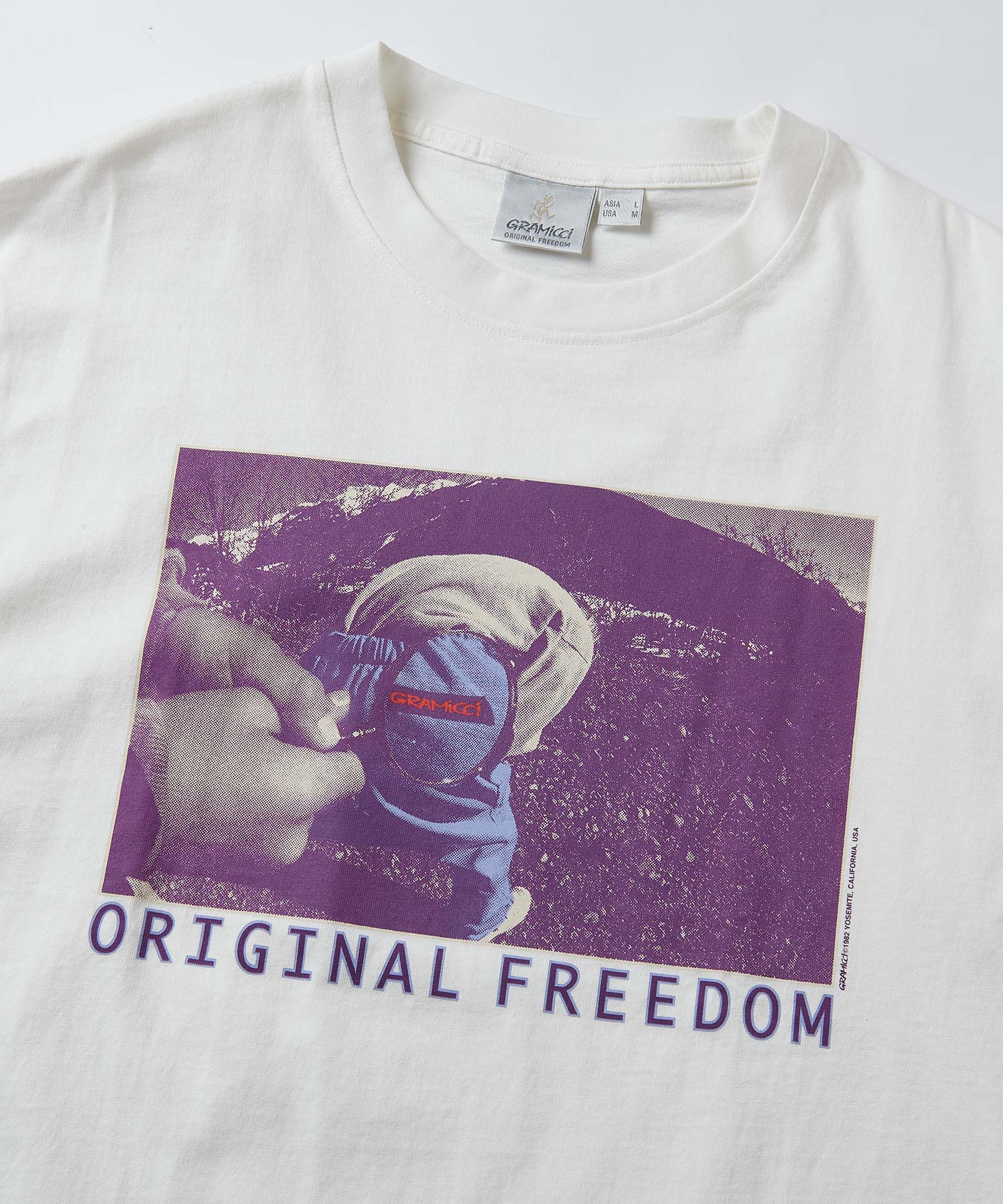 [GRAMICCI グラミチ] ORIGINAL FREEDOM TEE｜オリジナルフリーダムTシャツ