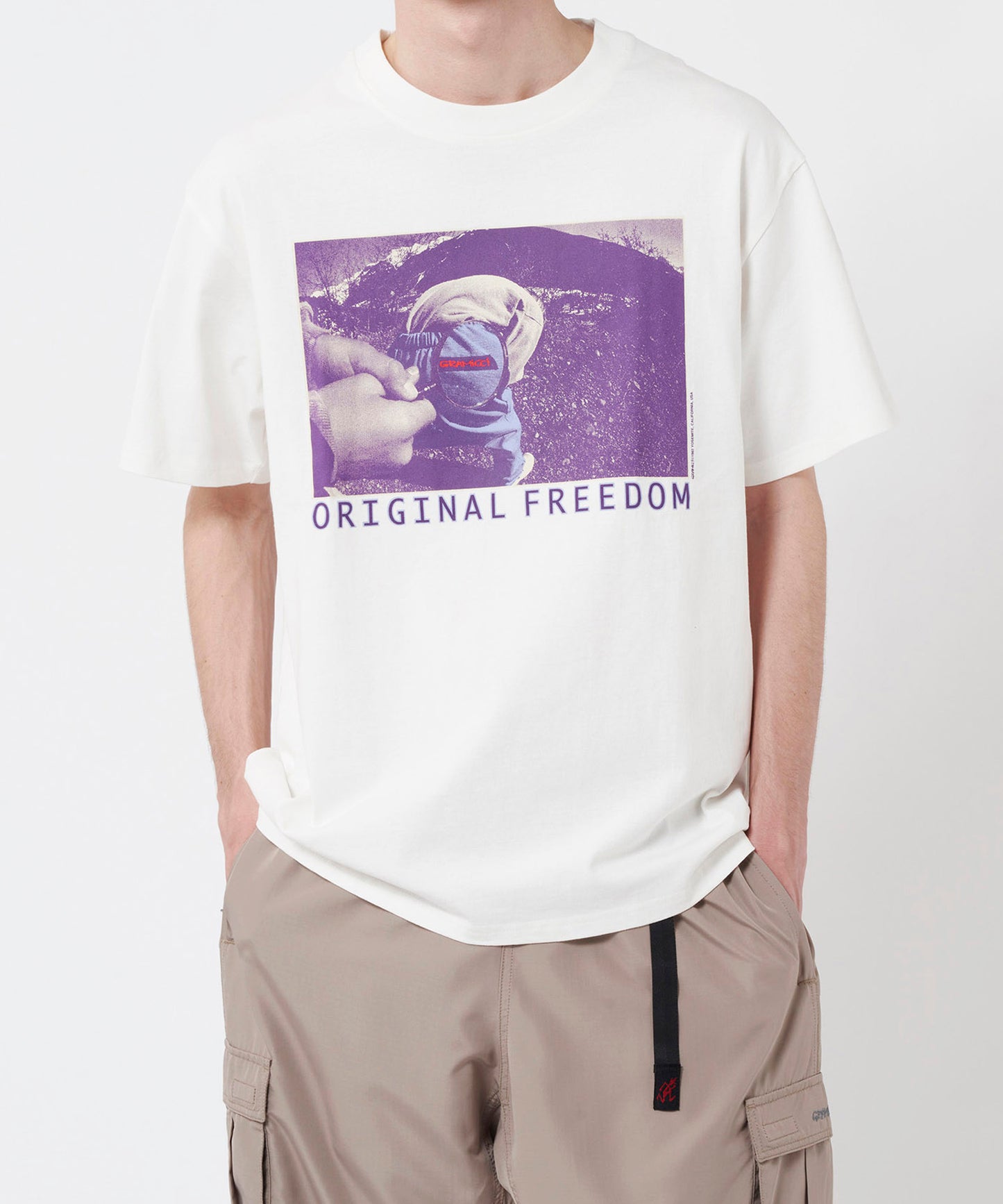 [GRAMICCI グラミチ] ORIGINAL FREEDOM TEE｜オリジナルフリーダムTシャツ