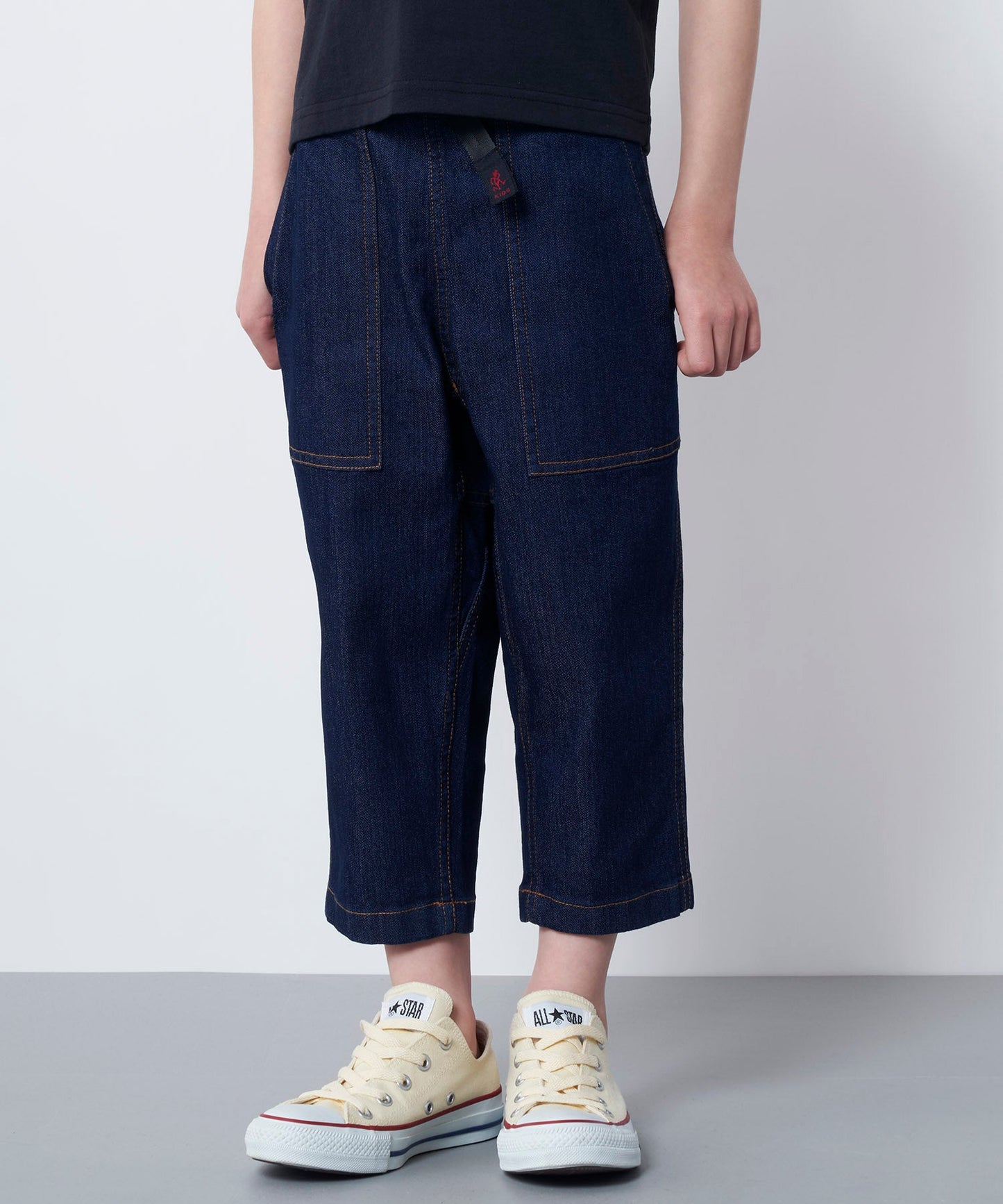 [GRAMICCI グラミチ] KIDS DENIM LOOSE TAPERED PANT | キッズデニムルーズテーパード [キッズサイズ]