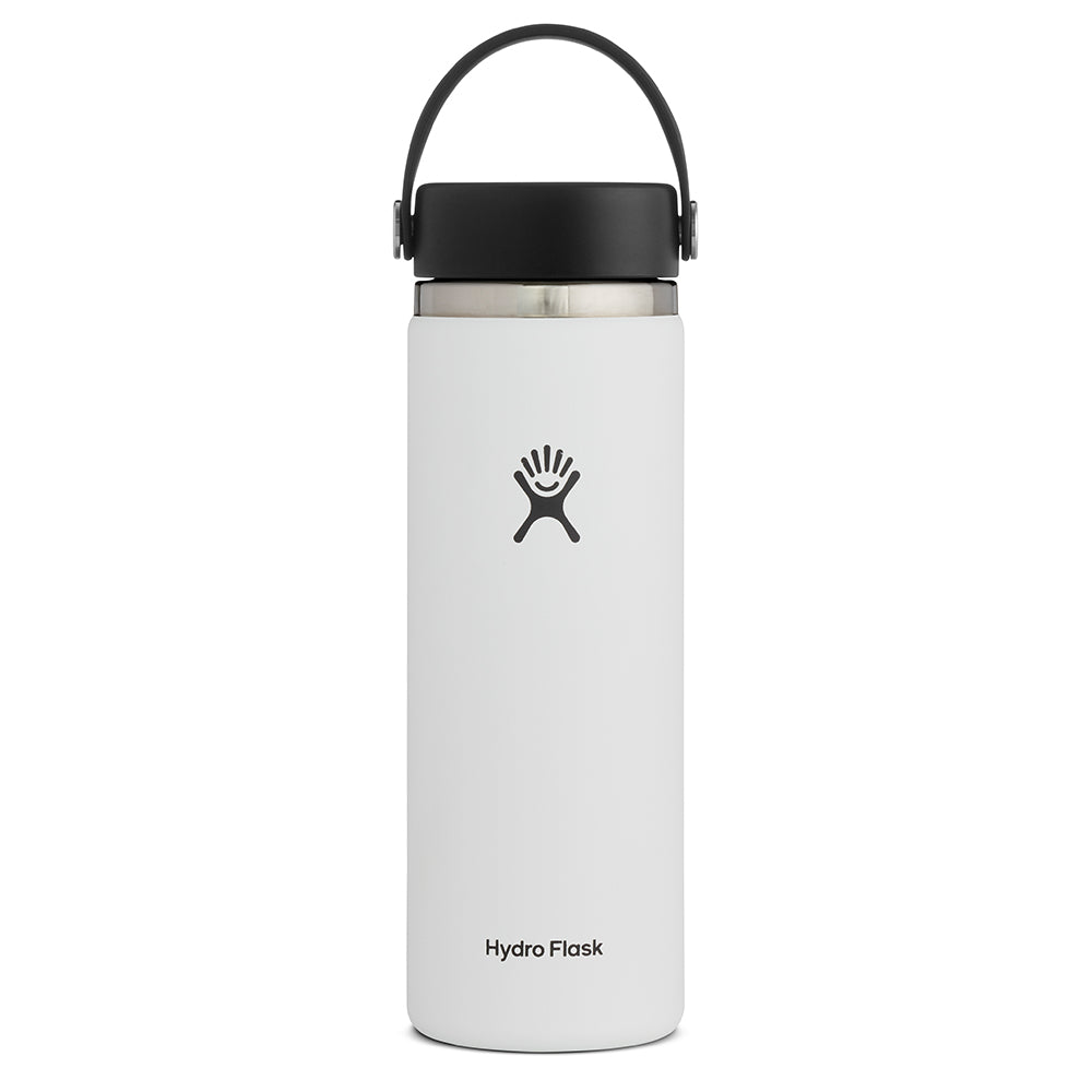 [Hydro Flask ハイドロフラスク] Wide Mouth 20oz [White ホワイト]