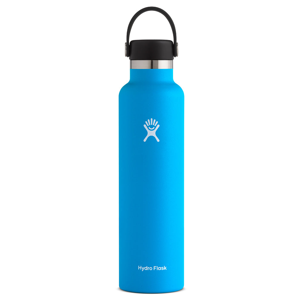 [Hydro Flask ハイドロフラスク] Standard Mouth 24oz [Stainless パシフィック]